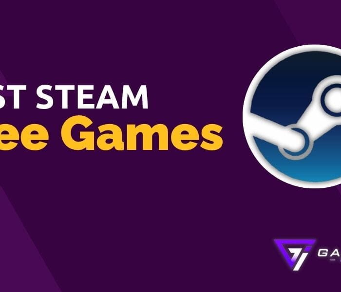 Best free Steam games featured with the Steam logo and Gaming Insider branding