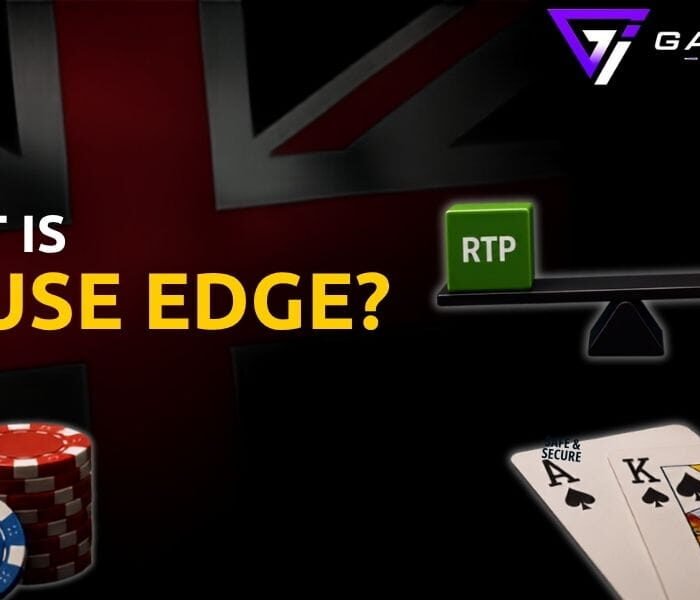 House edge explained with RTP, casino chips, roulette and playing cards